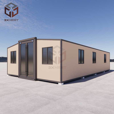 Branddicht 40ft uitbreidbaar Container Huis Modulair Huis Met Terras
