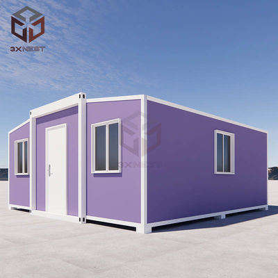 Op maat gemaakte opvouwbare uitbreidbare containerhuis met terras