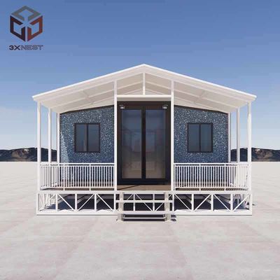 Modern en praktisch Het prefab mobiele huis met balkon voor zuinige en flexibele ruimte