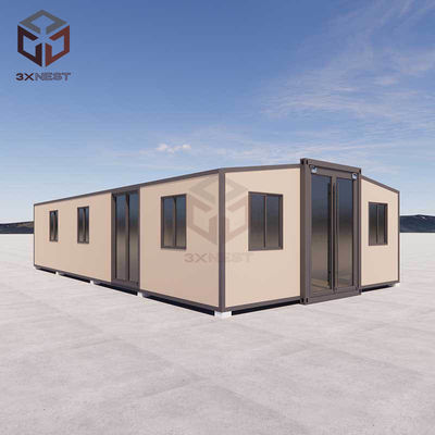 Modulaire uitbreidbare woningen van staal Container Shelter Aanpasbaar
