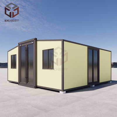 Verzending Opvouwbaar 20ft Container Klaargemaakt Opvouwbaar Mobiele Huis