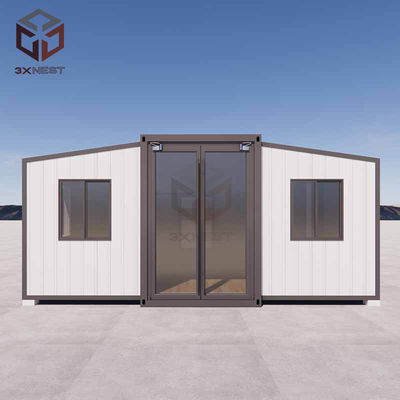 30ft luxe uitbreidbaar containerhuis Starter huis met keuken en badkamer