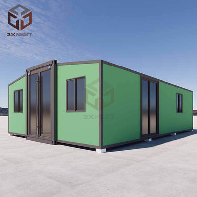 Modulaire staalstructuur Draagbaar uitbreidbaar huis Draagbaar opvouwbaar huis