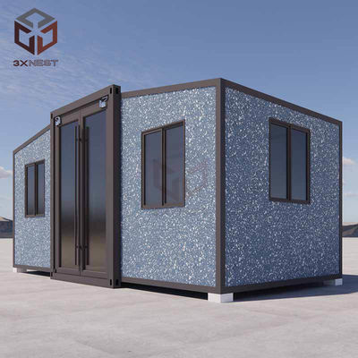 Milieuvriendelijke mobiele uitbreidbare prefab huizen