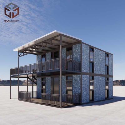 Modulaire opvouwbare woningen met windweerstand