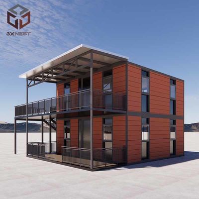 Op maat gemaakte lichtgewicht Flat Pack Folding House Mobile Home EPS isolatie