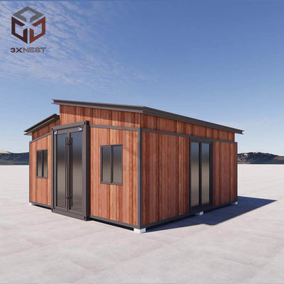 Tijdelijk Flat Pack Opvouwbaar Huis Uitbreidend Verzendcontainer Huis
