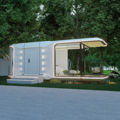 Milieuvriendelijke capsulecontainer huis prefab buiten kantoor Pod