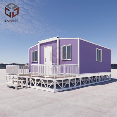 Aardbevingsbestendige prefab huizen met gecompliceerde vloeren en isolatie
