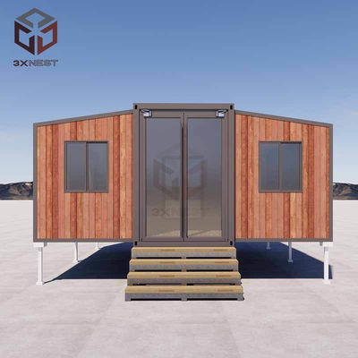20ft voorgebouwd huis PVC schuifvenster EPS sandwichpaneel Meer dan 20 jaar levensduur