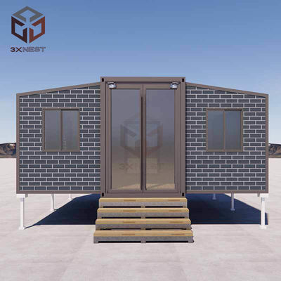 EPS/PU/Rock Wool Sandwich Panel 20FT Voorafgemaakte huizen voor tijdelijke of permanente huisvesting