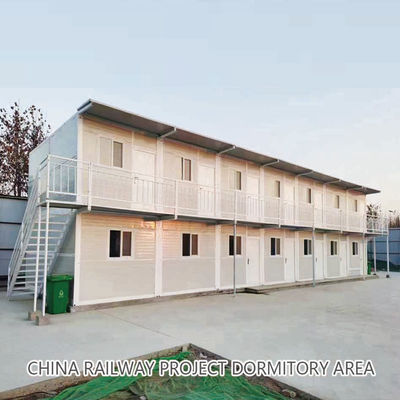 Weerbestendige opvouwbare modulaire huizen opvouwbare containerboxen