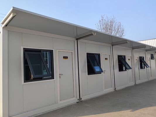 Waterdichte modulaire opvouwbare caravancontainerhuizen