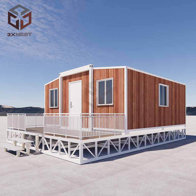 Grade 8 aardbevingsbestendige luxe prefab huis voor eenvoudige en snelle installatie