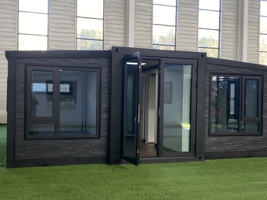 Windweerstand Opvouwbare 20ft container 37sqm vloeroppervlak ontworpen voor sterke windgebieden