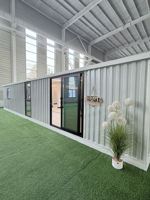Bull 30*30 Flat Lamp Lighting 40ft Expandable Container Home T65mm EPS Kleur staalplaat en 18mm vloerdikte