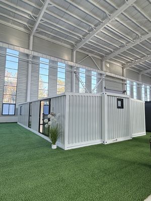 Gegalvaniseerd staal 40ft gebouwde woningen voor 3-6 personen ondergebracht tegen betaalbare prijzen
