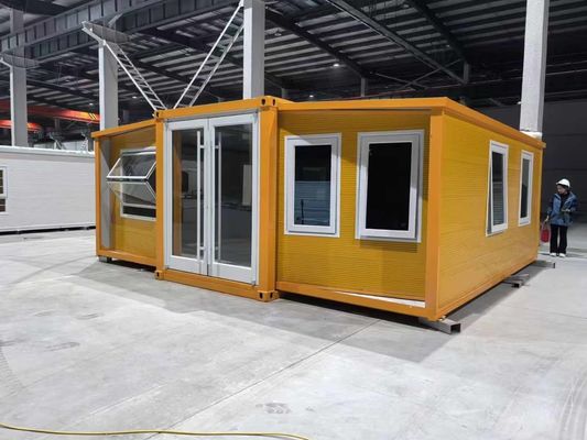Leven met uitbreidbaar containerhuis met gecompliceerde vloer en EPS sandwichpaneelwand