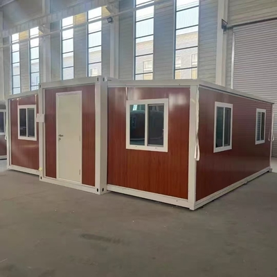 Moderne Uitbreidbare Prefab Woning 18,5 m² Stalen Frame Aanpasbaar