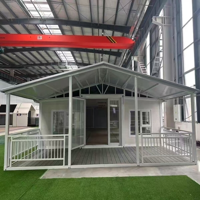 Aanpasbaar prefab vouwhuis 20ft/40ft met windweerstand graad 11