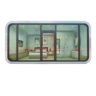 6m x 3.3m Aluminium Apple Capsule House met zonne-energie