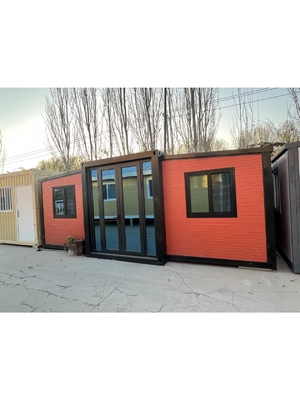 50mm Vloerdikte Prefab Vouwhuis met PVC Schuifraam