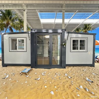 Foldable 20ft Container with 2.8 Tons Net Weight and 50mm/75mm Sandwich Panel for Easy And Fast Installation