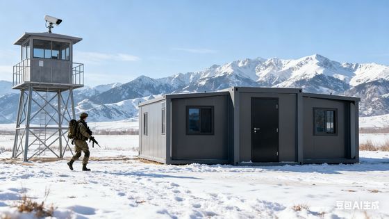 Opvouwbare 20ft container met 18mm brandwerende vloer 75mm EPS panelen en standaard elektrische distributie