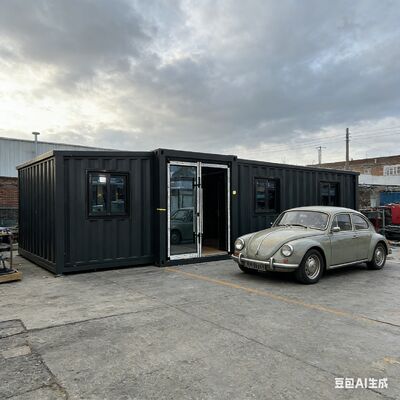 Thermische en geluidsisolatie Opvouwbare 20ft Container met aanpasbare indeling voor Appartement Hotel Thuis Kantoor