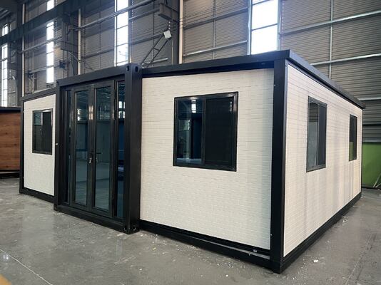 75mm EPS Sandwichpanelen Opvouwbare 20ft Container met 30-40 Jaar Levensduur en Waterdicht Winddicht Ontwerp voor Modulaire Leefruimtes